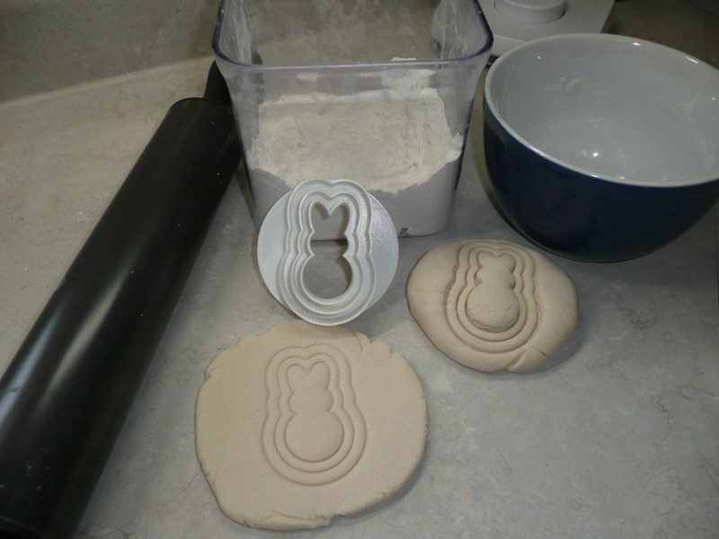 BUNNY RABBIT DESIGN CONCHA CUTTER MEXICAN SWEET BREAD STAMP MADE IN USA PR4976 gallery