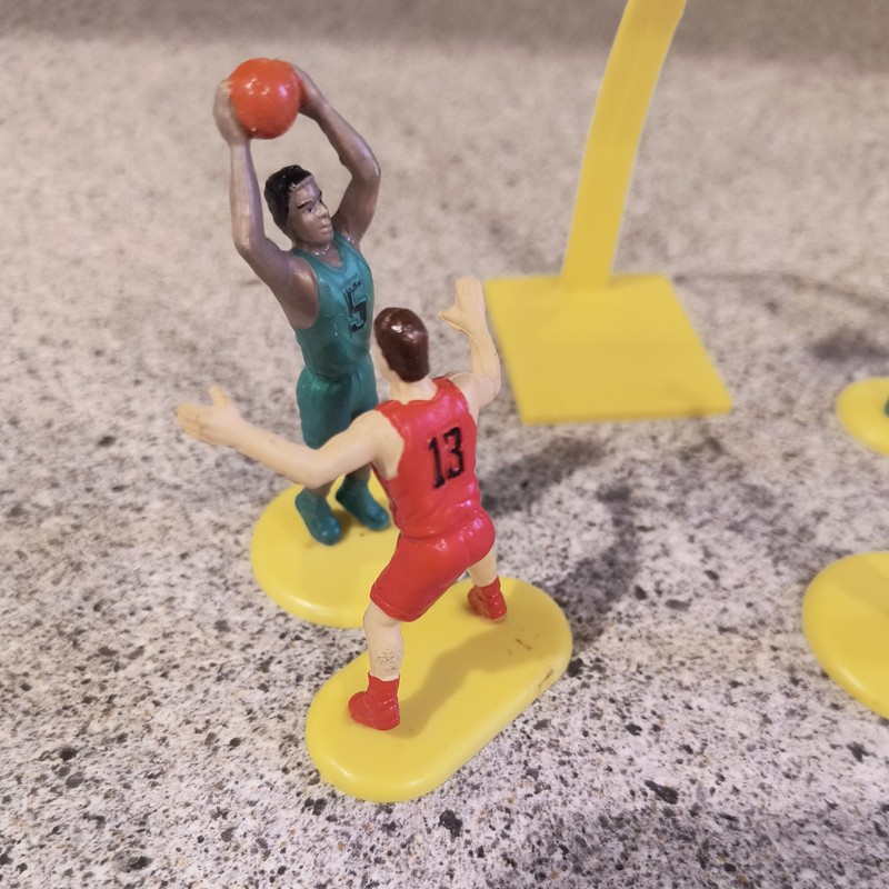 Cake Decorations Basketball Topper Birthday vintage 2" tall, lot of 5 gallery