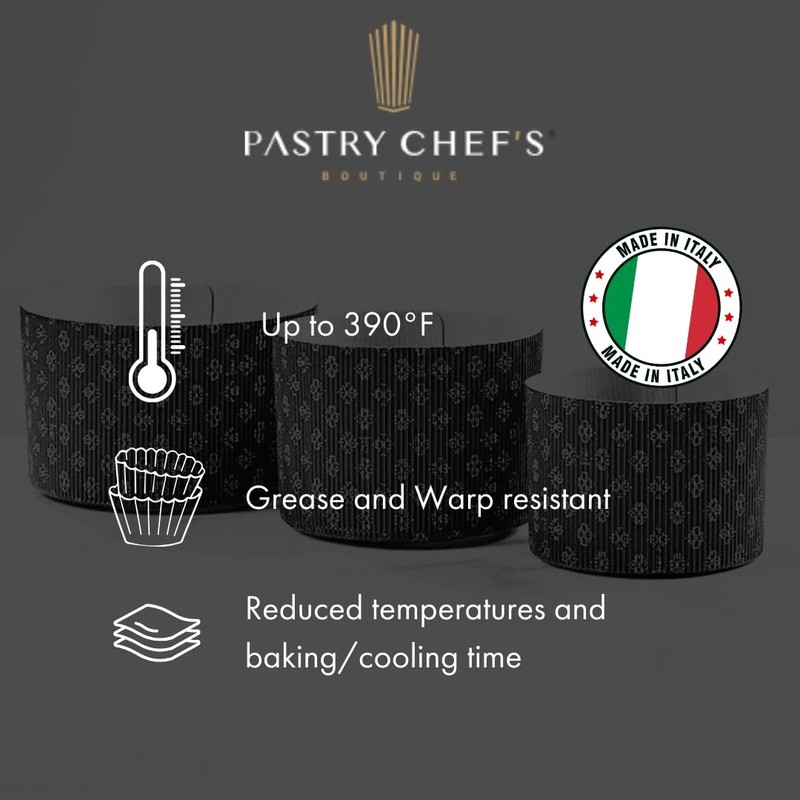 Deluxe Heavy Corrugated Gold and Brown Design Paper Large Panettone Paper Mol... gallery