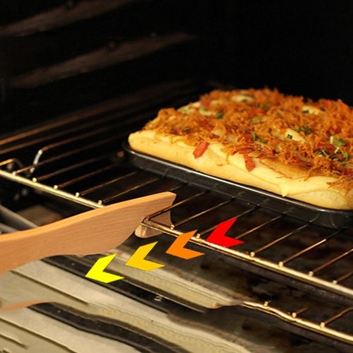 Oven Rack Push Pull Puller for Baking, Cooking and Grilling by ; Beech Wood, ... gallery