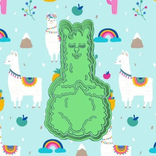 LLAMA,ALPACA YOGA COOKIE CUTTER