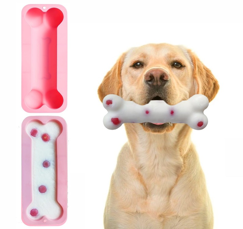 Big Bone Shape Dog Treat Molds, DIY Flavors for Medium and Large Dogs,. Food …