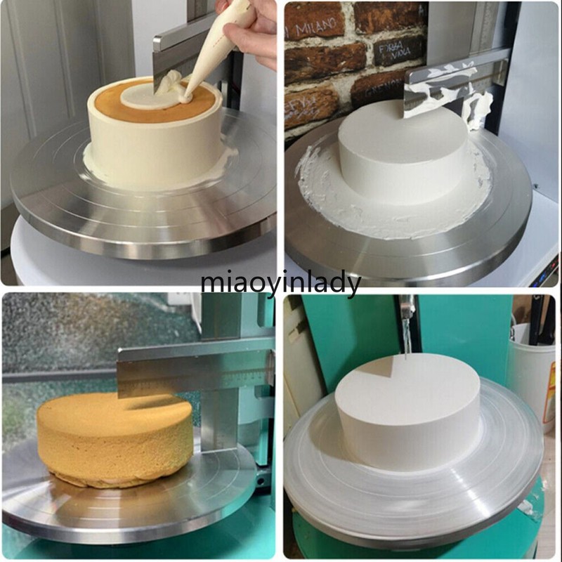 Automatic Cake Spreading Machine Cake Cream Coating Spatula Spreader Decorating gallery