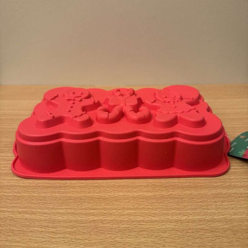 Christmas Silicone Mold Gingerbread Man & Women And Candy Canes gallery