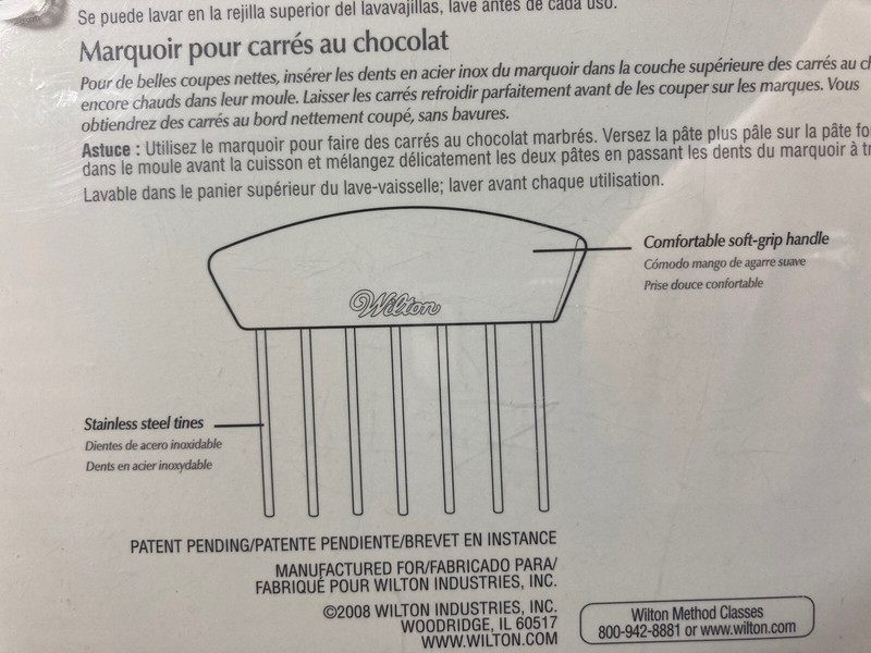 Wilton Perfect Cut Brownie Cutter Tool Perforator Cookies Candy Discontinued 08 gallery