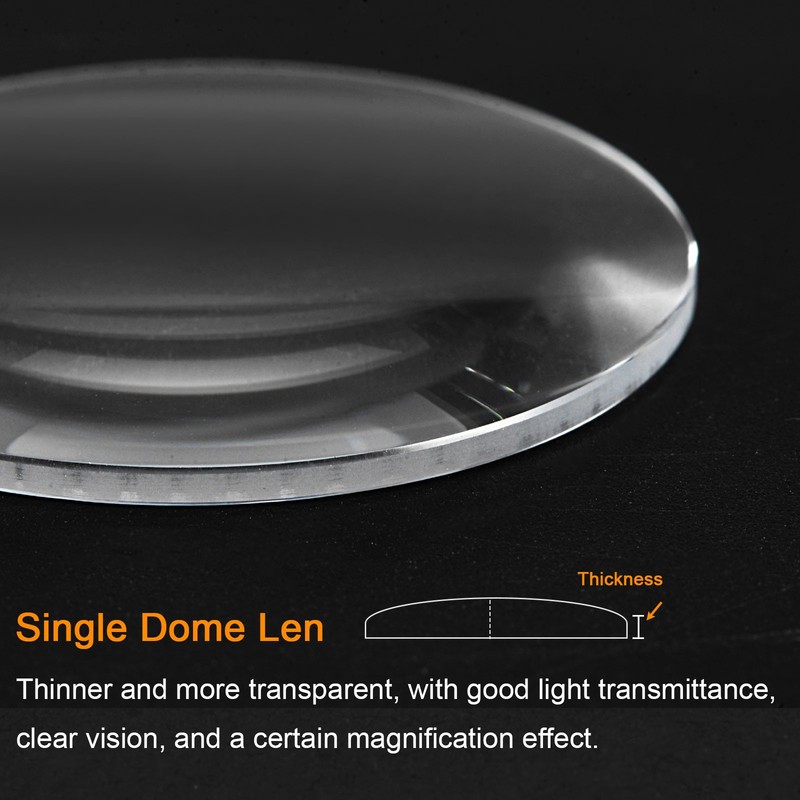 3pcs 23mm Round Clear Watch Repair Lens gallery