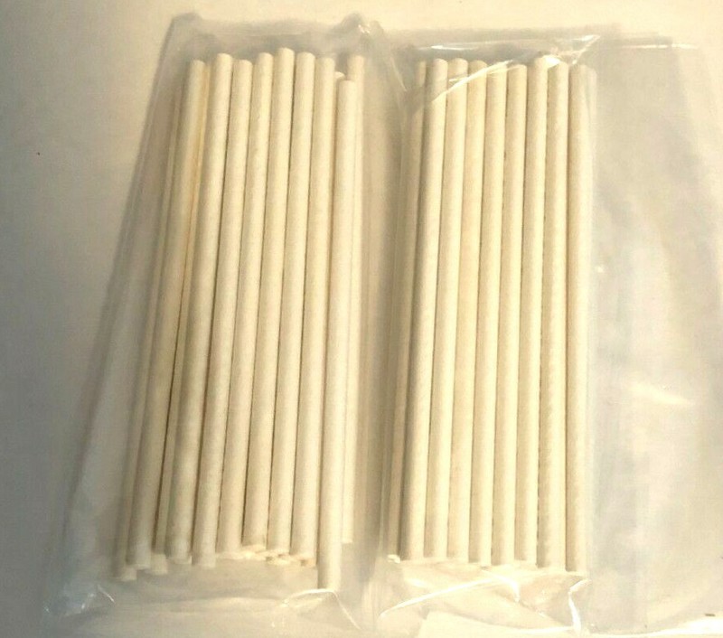 4″ Sucker Sticks 50 pieces Lollipop Cake Pop Paper Made in USA High Quality
