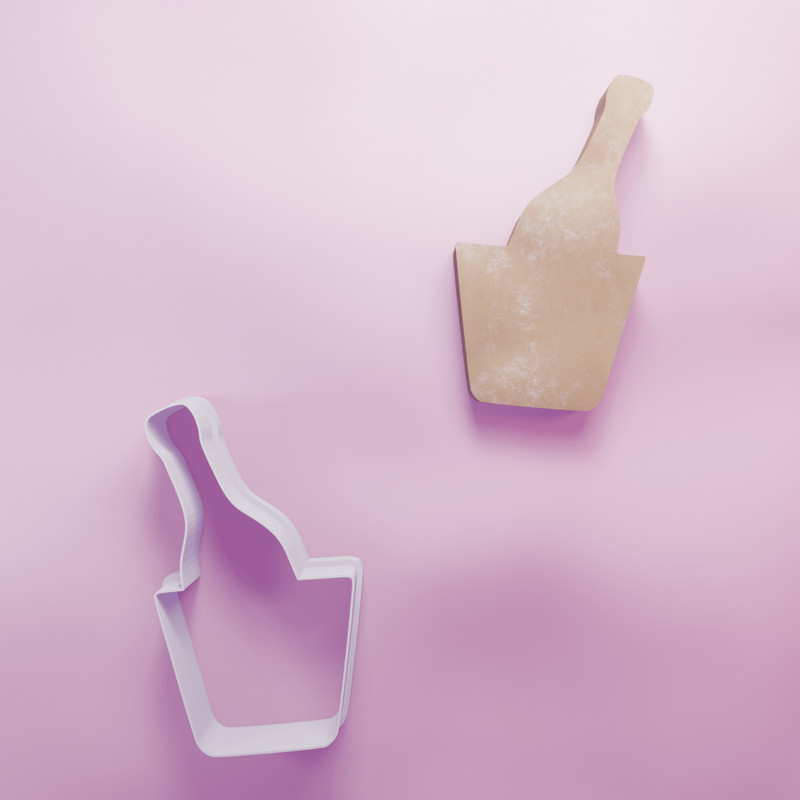 Champagne Ice Bucket Cookie Cutter gallery