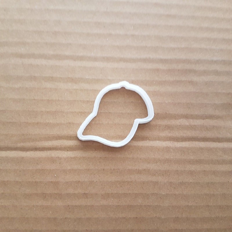 Hat Cap Snap Back Head Wear Shape Cookie Cutter Dough Biscuit Pastry Stencil gallery