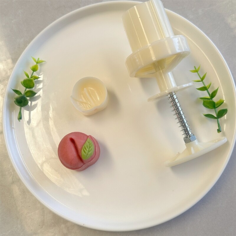 Creative Kitchen Peach Jelly Maker Beautiful Hand Press Pastries Making Moulds gallery