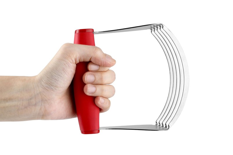 Red XL Size Dough Blender Tool For Baking, Heavy Duty Pastry Blender Tool for... gallery