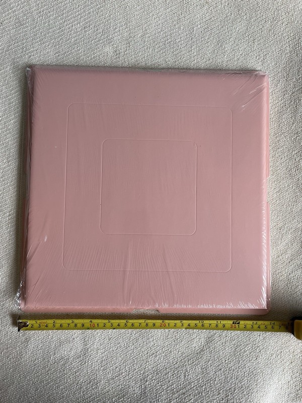 6 Gift Cake Boxes Pink 14x14x12 New Sealed XL Clear Cake Display Boxes W/Ribbon gallery