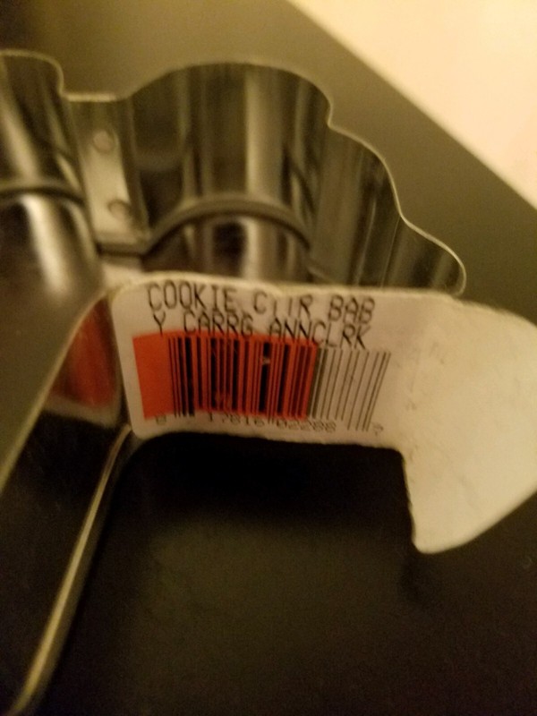 Baby Carriage Metal Cookie Cutter 3 1/2 inches Brand New Made in USA gallery