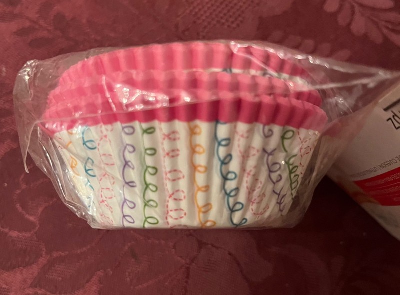 Penguin celebration Standard colorful cupcake liners/ cups 75 count gallery