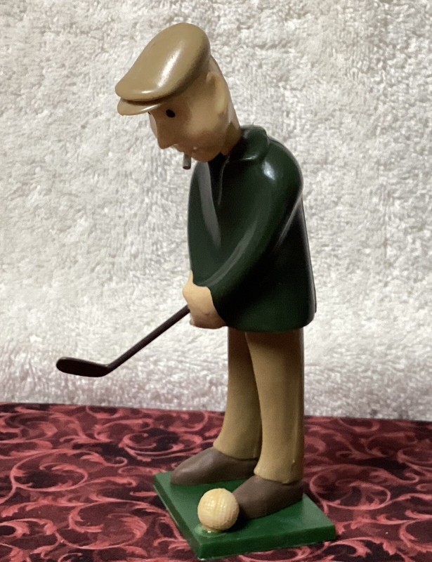 Golfer Cake Topper Wilton 6” 1972