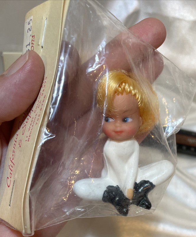 VTG 1970s California Cake Decorations & Supply Co Ballerina Ballet Cake Toppers gallery