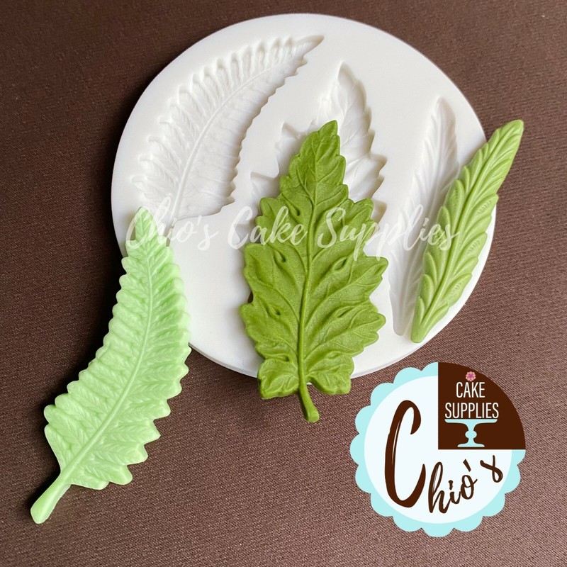Leaves silicone mold 3 different designs