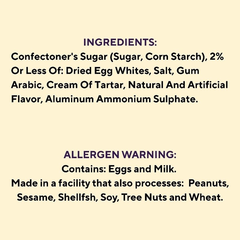 Royal Icing Mix for Cookies and Cakes Vanilla Flavored Stiff Consistency 13.9 oz gallery