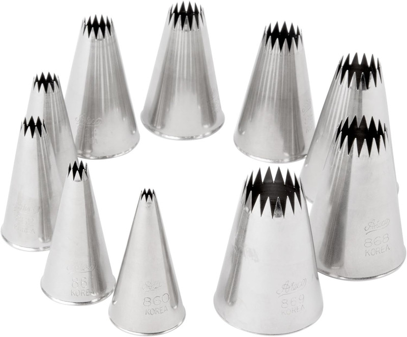 870 - French Star Pastry Tips Set (860-869) gallery