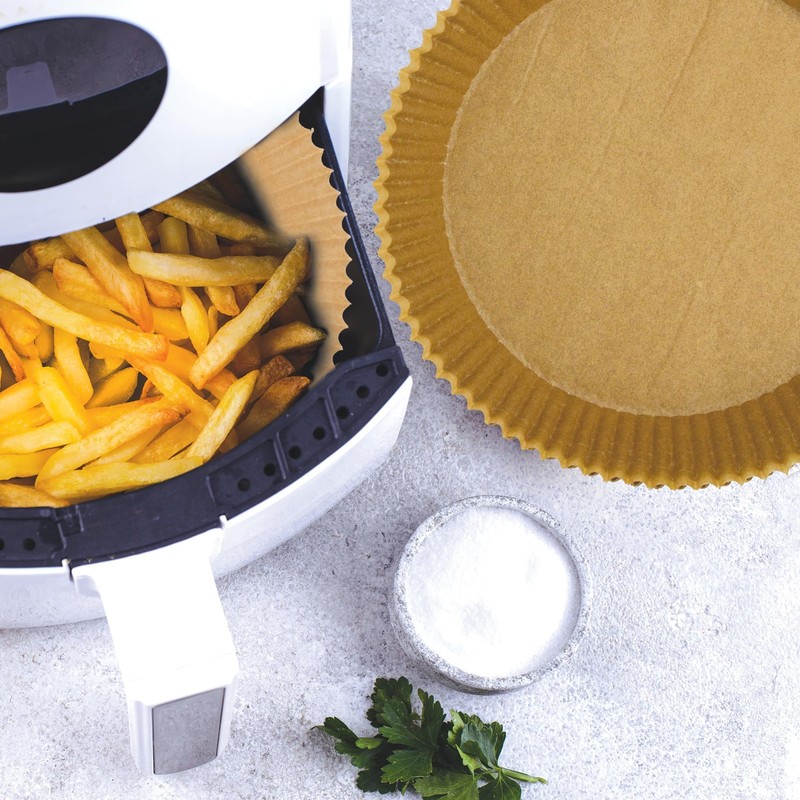 Norpro Air Fryer Parchment Paper Liners, Round Round, gallery