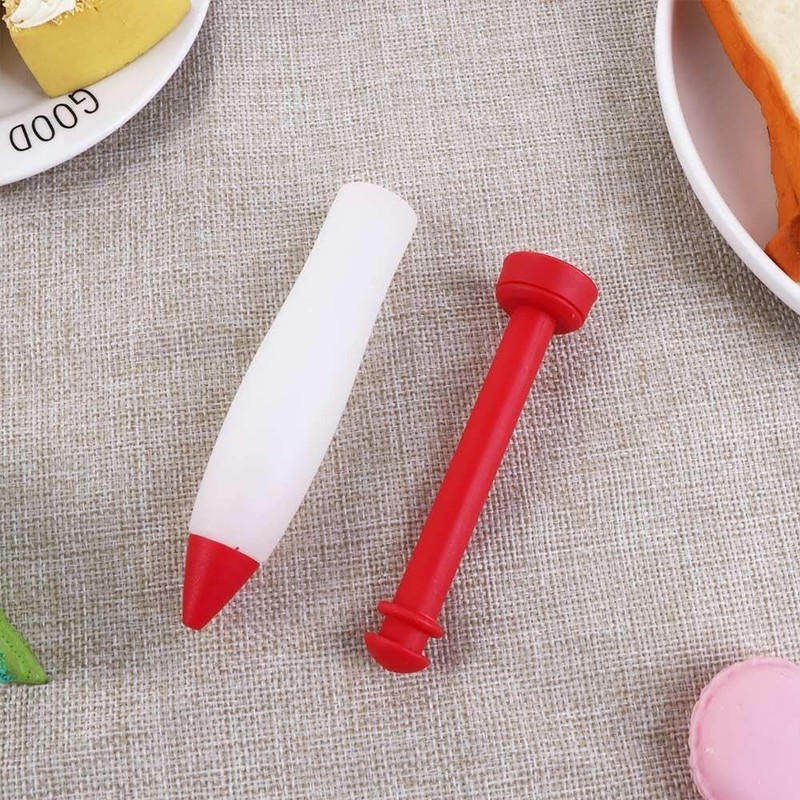 2pcs Baking Tool Chocolate Jam Writing Pen Cake Graffiti Pen Squeeze Cream Gun gallery