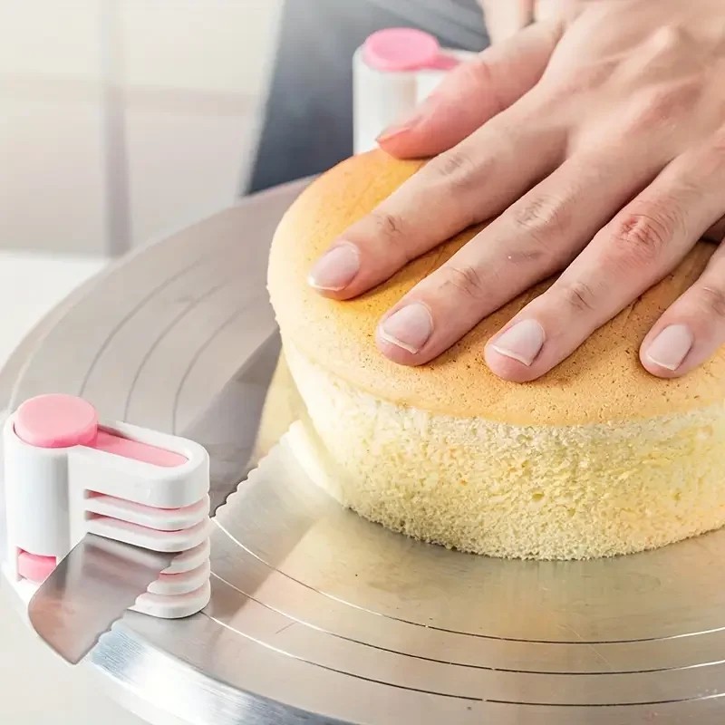Adjustable Cake Leveler Slicer 5 Layer Cutter Bread Toast DIY Tool. gallery