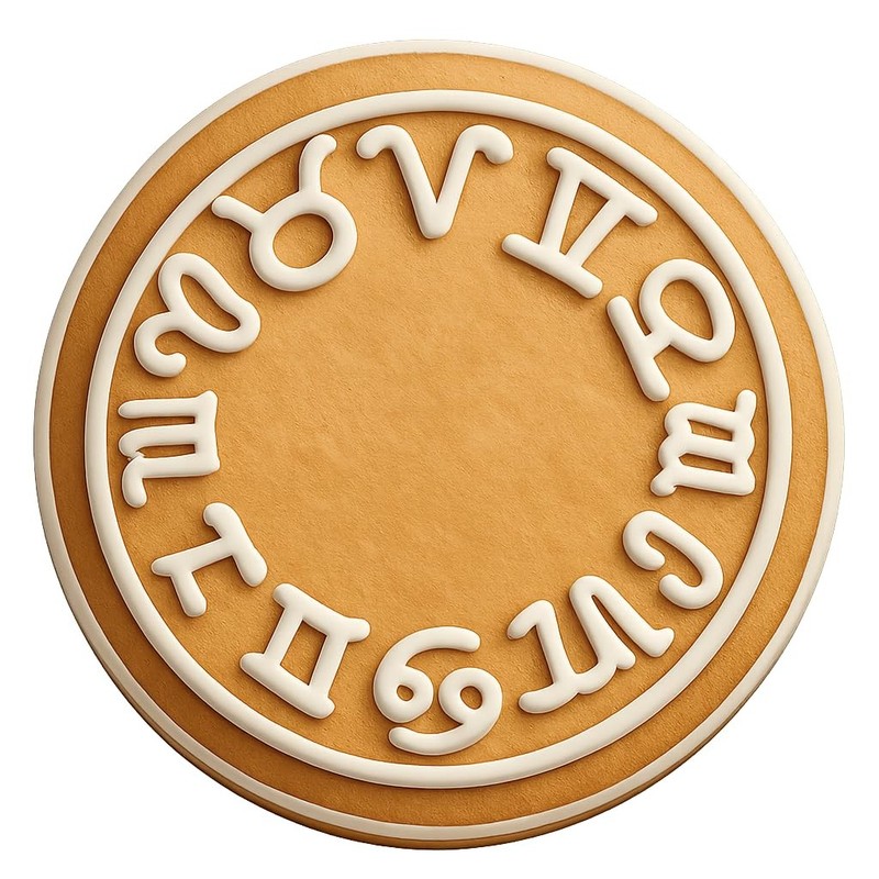 Zodiac Belt Cookie Cutter & Stamp, Fondant & Clay - 4x4 gallery