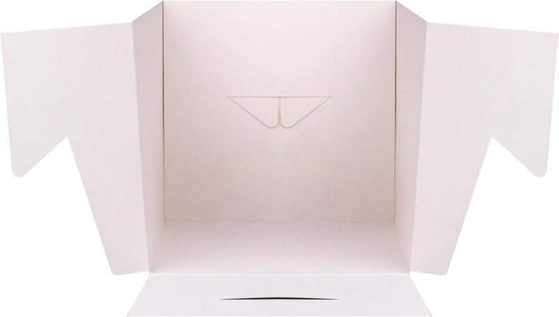 Cake Boxes - 8X8X8 Inch 12-Pack - Box with Window for Birthdays, Weddings and Pa gallery