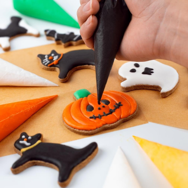 Halloween Cookie Cutters Set - 12 Pieces Stainless Steel Halloween Cookie Cutter gallery