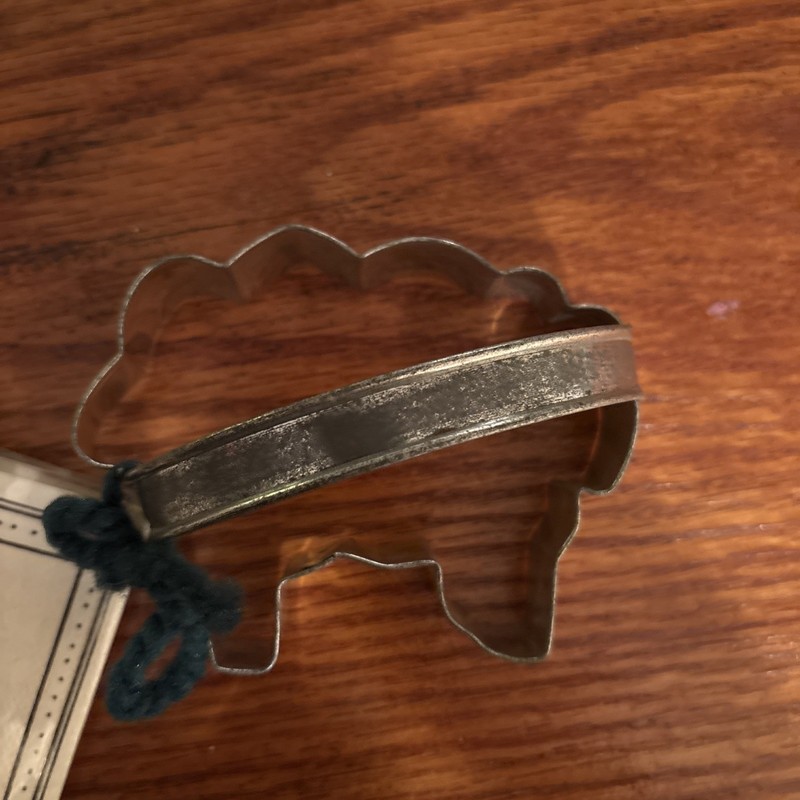 Sheep Lamb Cookie Cutter 3” Metal Farm Animal Made in the USA