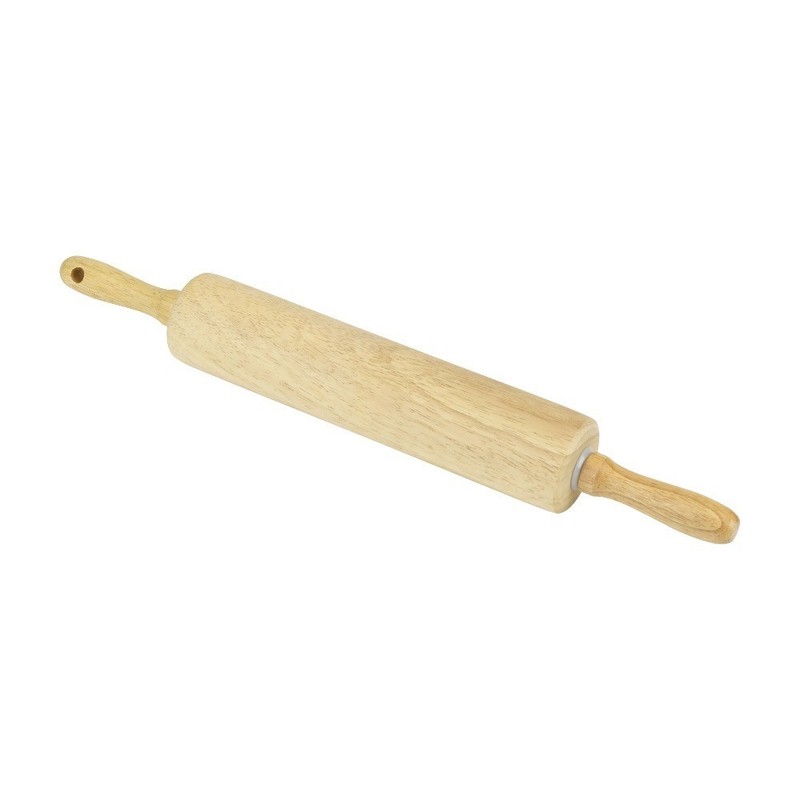 Wood Rolling Pin 10" x 2", Water-Resistant, Wood Dough Rolling Pin, , 1 gallery