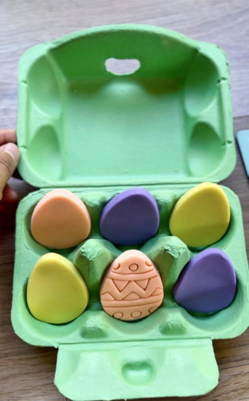 Multi eggs Cutter Cookie Fondant Easter fit egg carton gallery