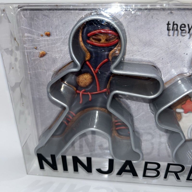 Really Fun “Ninja Bread Men” Cookie Cutters 3 In The Set gallery