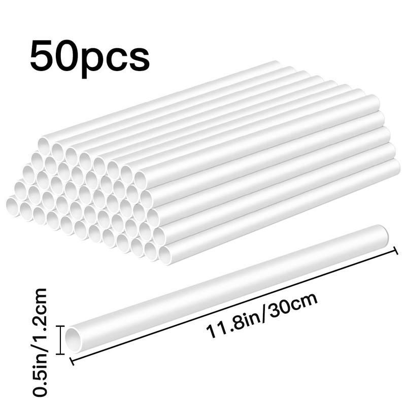 DOERDO 50Pieces Cake Dowels for Tiered Cakes 0.5 Inch Diameter Support Rods f... gallery