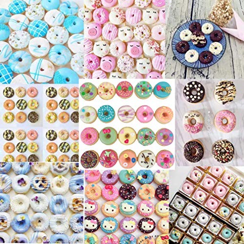 4 Pack Donut Gummy Mold/Mini Donut Pan/Ring Gummy Candy Mold Silicone for gallery