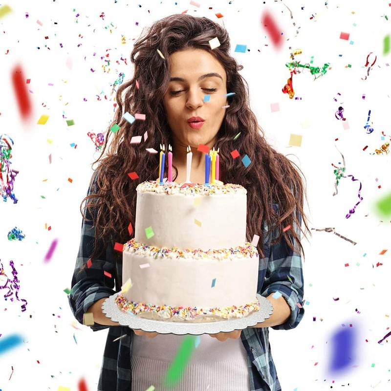 Goiio 4 Pack Cake Boards, Scalloped Cake Circle Base, 6, 8, 10, 12 Inch Cake Bas gallery