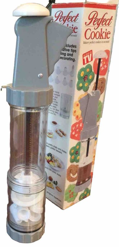 Cookie Press Perfect Cookie “As Seen On TV” Cookie Cake Decorating Device