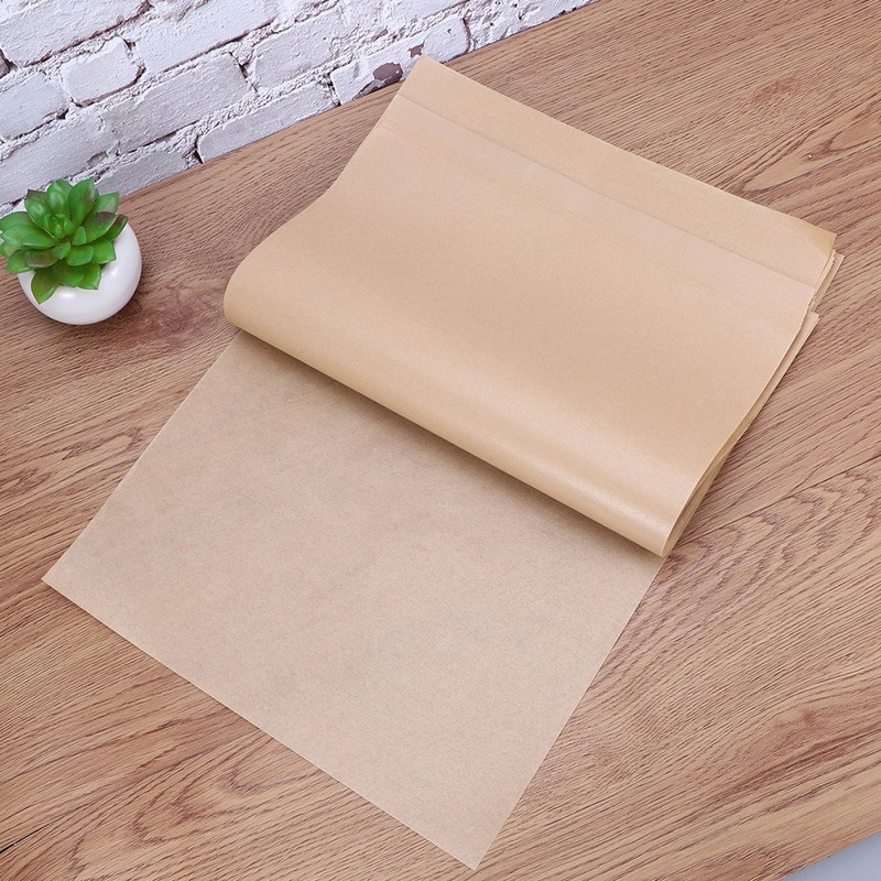 100 Pcs Silicone Baking Paper Sheets Non Stick For Air Fryer And Oven 20x30 cm gallery