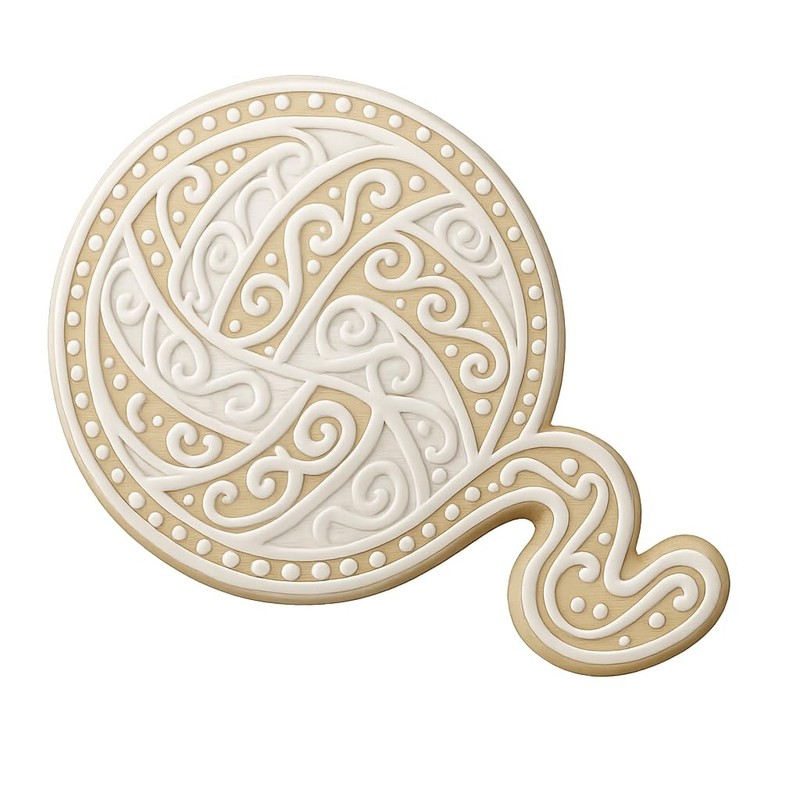 Classic Yarn Ball Cookie Cutter & Stamp, Fondant & Clay - 4x3.2 gallery