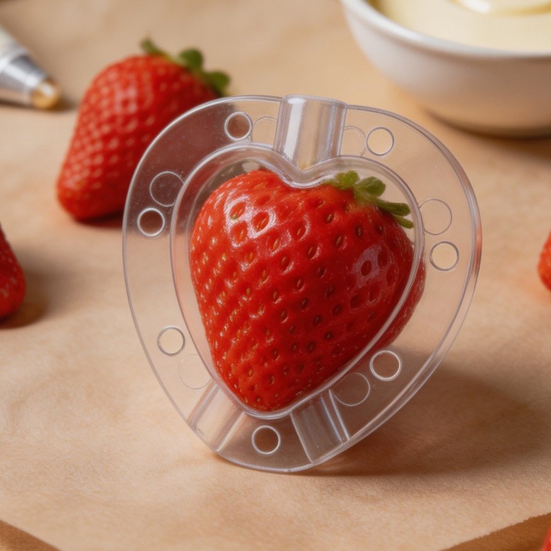 6 Pcs Strawberry Shaping Mold Molds Fruit Garden Mould Tool Plant gallery