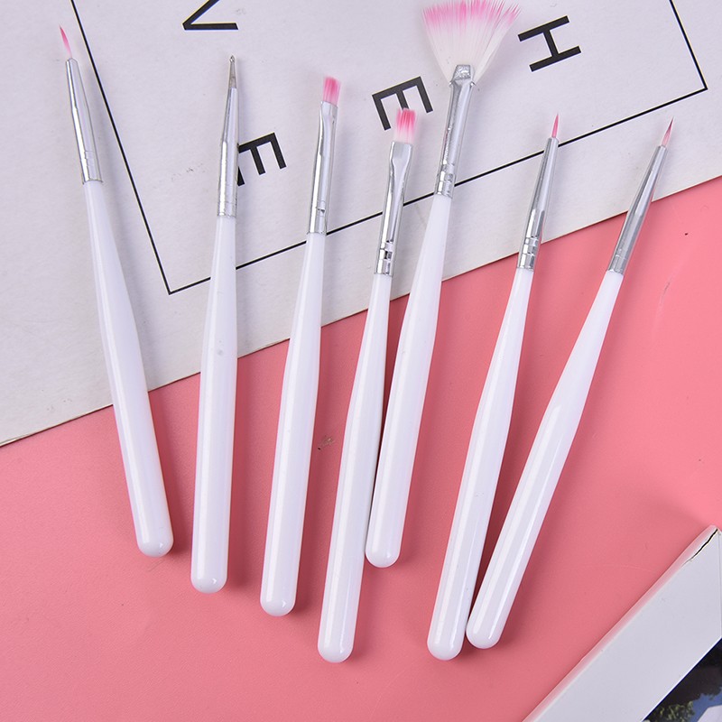7pcs Cake Icing Decorating Painting Brush Fondant Dusting Sugarcraft DIY Tool; gallery