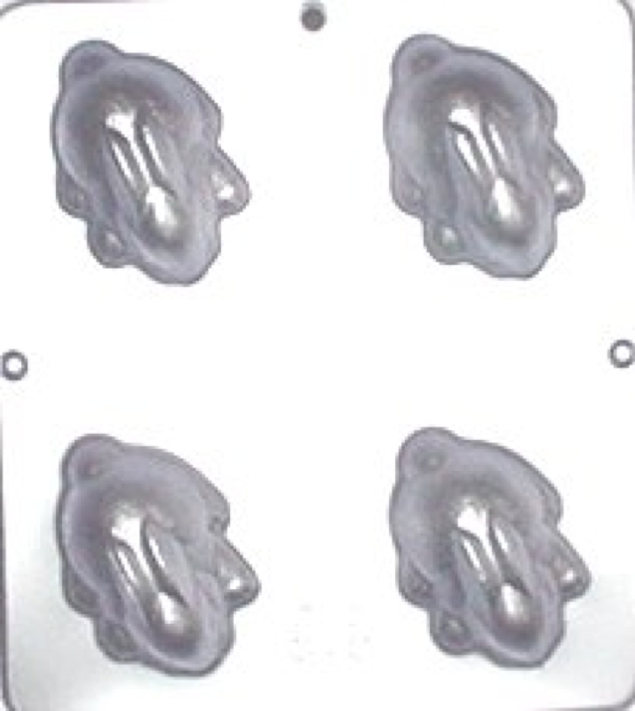 Rabbit Top View Chocolate Candy Mold Easter 879 NEW gallery