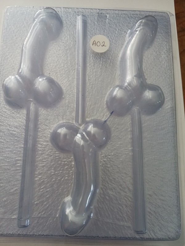 Penis Lollipop Chocolate Candy Mold