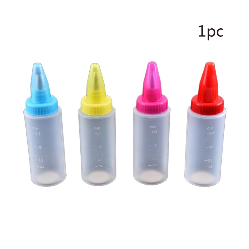 Coloring Cake Decorating Squeeze Bottles with Nozzle Grade Plastic