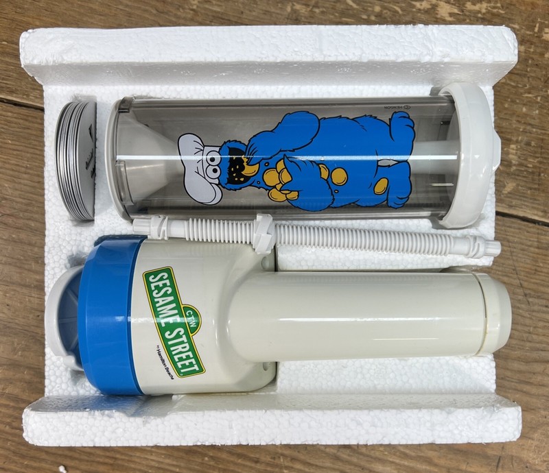 1998 Hamilton Beach Sesame Street Cookie Monster Cookie Press ( Video) gallery