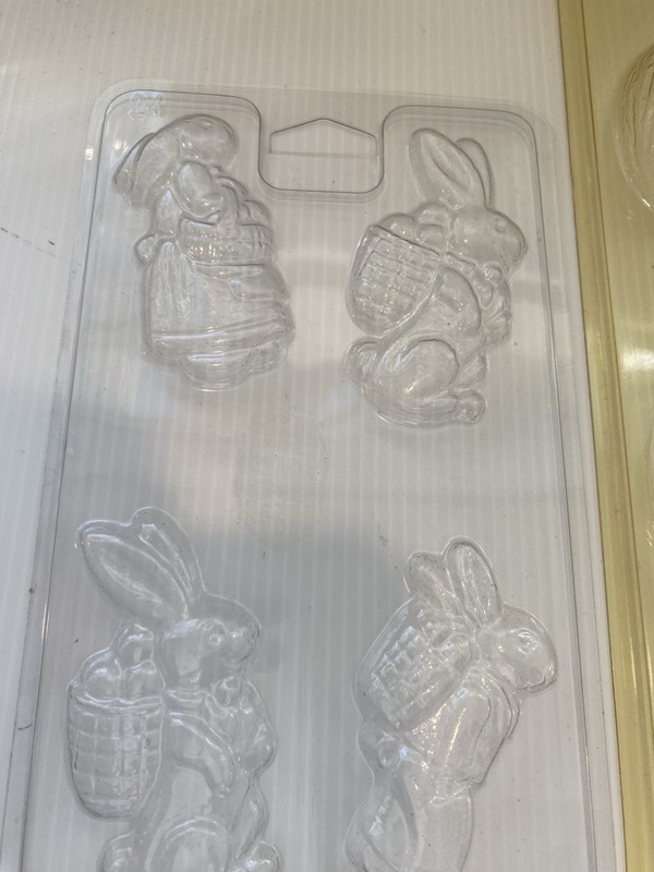 Chocolate Easter Moulds X 3 With Bunny’s Eggs Ducks Decorate Idea Cakes Biscuits gallery