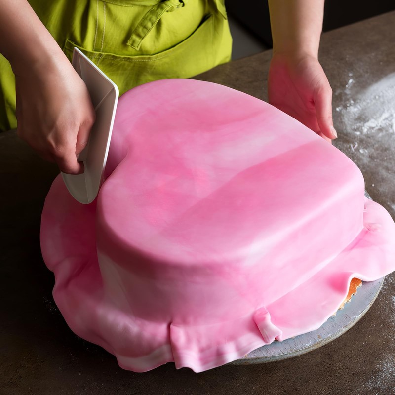 3Pcs Foam Heart Cake Dummies Reusable Cake Decorating Practice Foam Lightweig... gallery