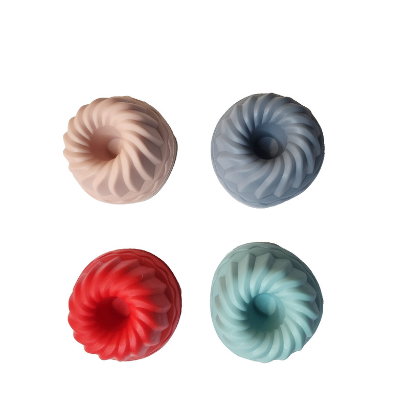 12 Pcs Moldes Para Mini Gelatina-Bakeable Silicone Mini Chocoflan Cake-Pumpkin gallery