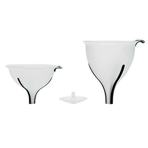 Good Grips 3-Piece Multi-Purpose Funnel Set, White