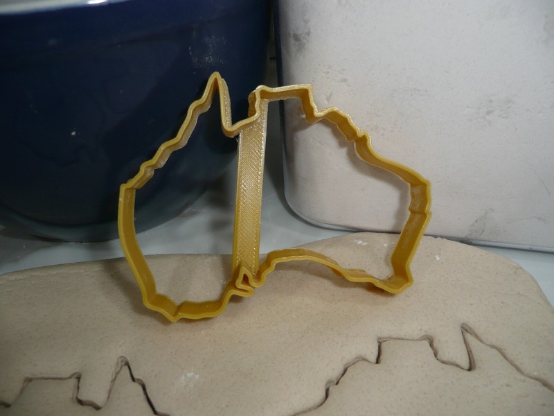AUSTRALIAN ANIMALS KOALA PLATYPUS KANGAROO SET OF 4 COOKIE CUTTERS USA PR1958 gallery